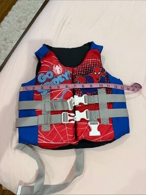 Kids Spider-Man Red & Blue Life Jacket Vest